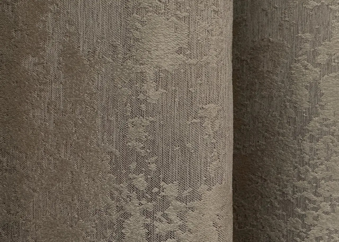 Premium cocoa brown jacquard curtain set – durable, stylish, and designed to elevate any home décor.