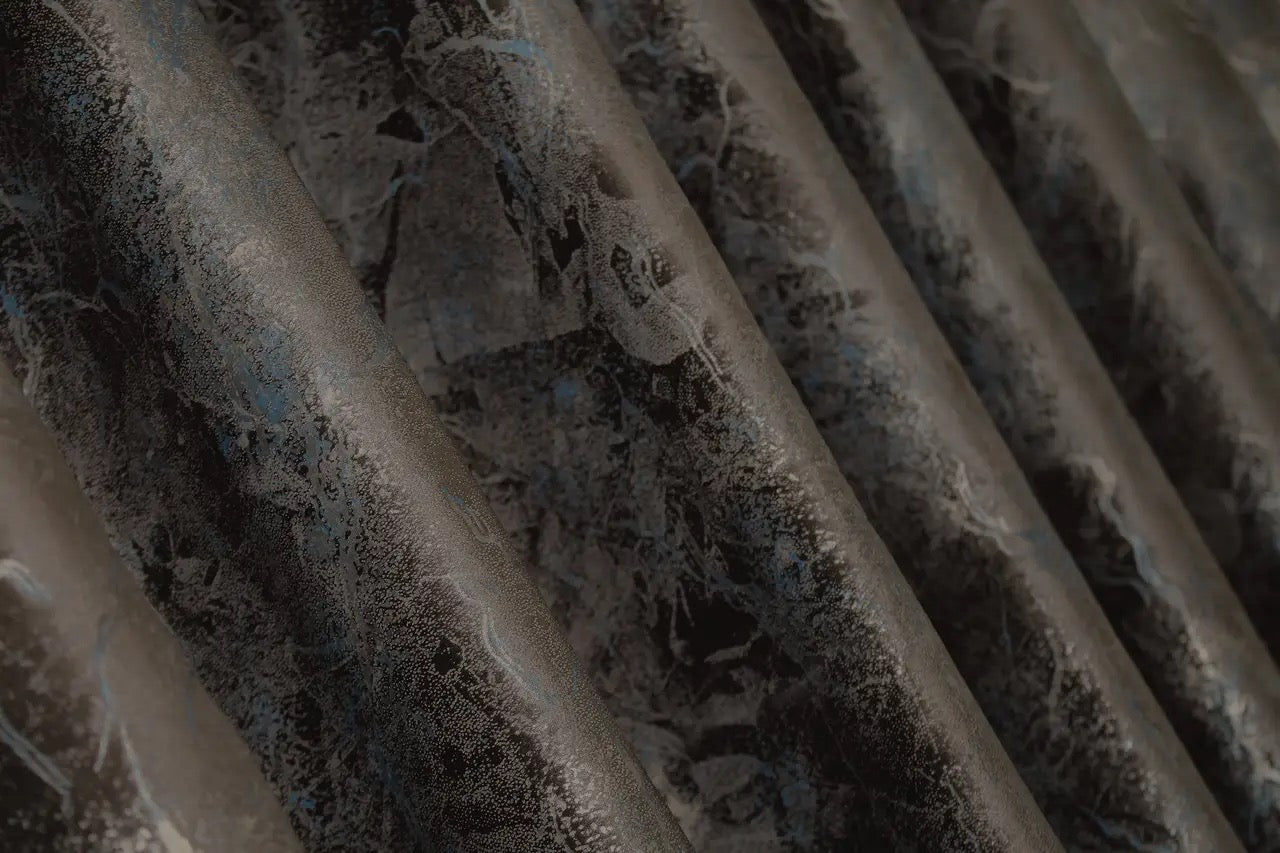 Timeless wenge velvet curtains with a rich brown color and 90% light-blocking, adding sophistication to any room.