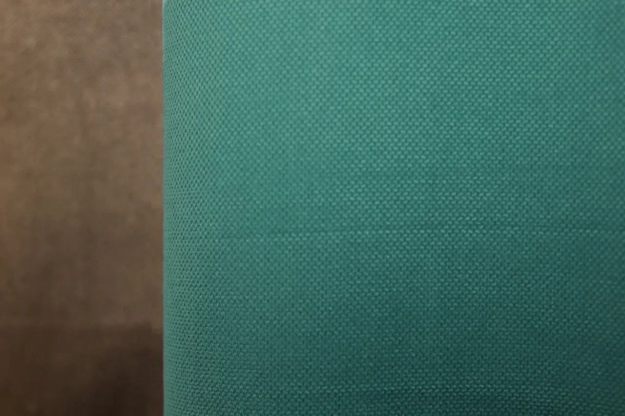 Stylish combined microvelvet curtains in turquoise (Teal, Aqua) and brown (Chocolate, Mocha), adding depth and elegance to contemporary décor.