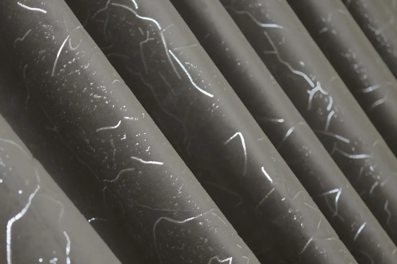 Dark cocoa velvet curtains for modern and traditional interiors, offering both style and functionality with light-blocking features.