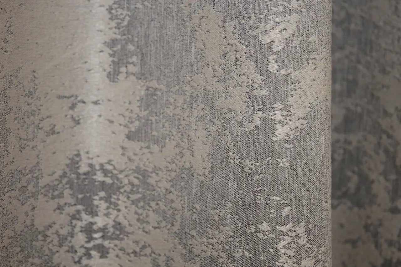 Premium coffee-grey jacquard curtain set – durable, elegant, and perfect for creating a serene and refined home environment.