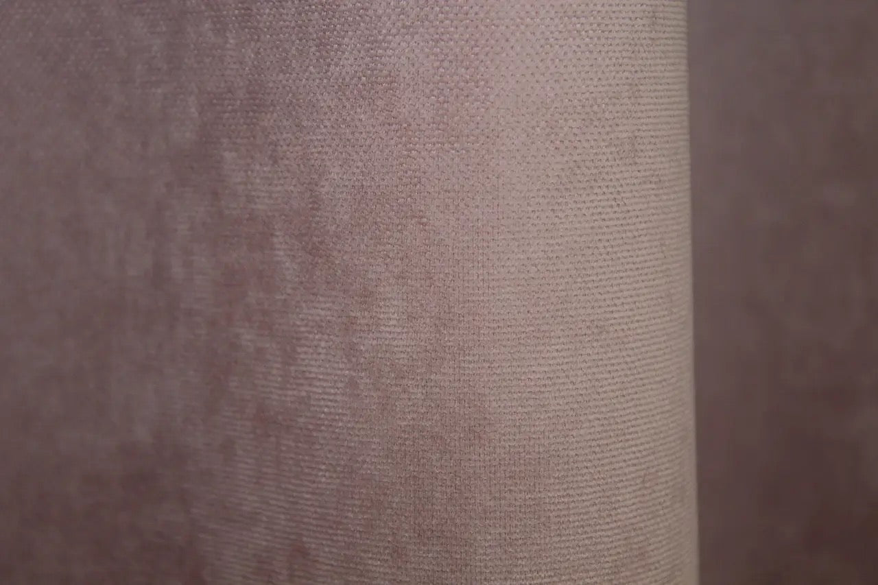 Premium-quality pale pink curtains, blending luxury with modern aesthetics.