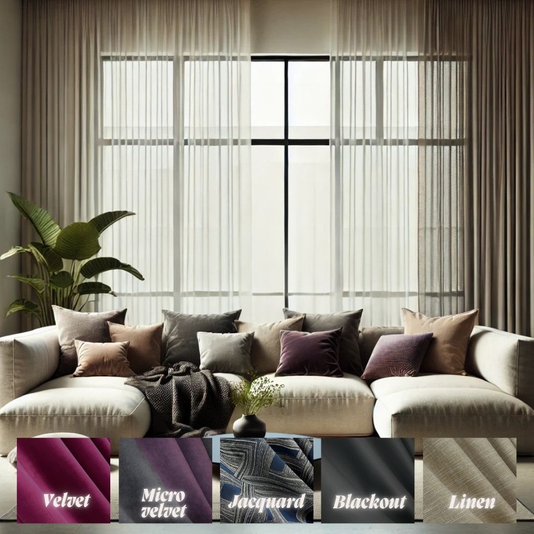 How to Choose the Perfect Curtains? A Guide to Fabrics and Styles!