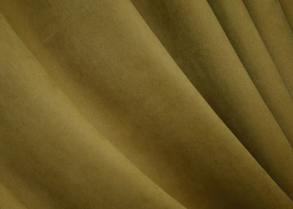 Elegant Mustard Microvelvet Curtains – Set of 2 – 70% Light Blocking