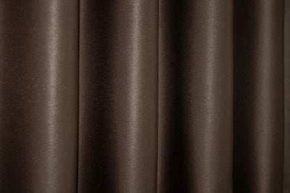 Elegant Brown Blackout Curtains – Fusion Dimout Collection – Set of 2 – 95% Light Blocking