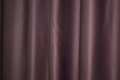 Elegant Dark Marsala Blackout Curtains – Fusion Dimout Collection – Set of 2 – 95% Light Blocking