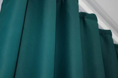 Elegant Emerald Blackout Curtains – Bagema Rvs Collection – Set of 2 – 95% Light Blocking