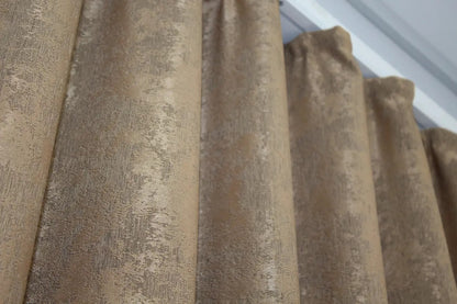 Cozy soft cappuccino curtains with a timeless tone, seamlessly complementing contemporary and traditional décor styles.
