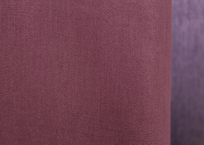 Elegant raspberry and violet two-tone curtains designed for maximum visual impact and modern ambiance in eclectic interiors.
