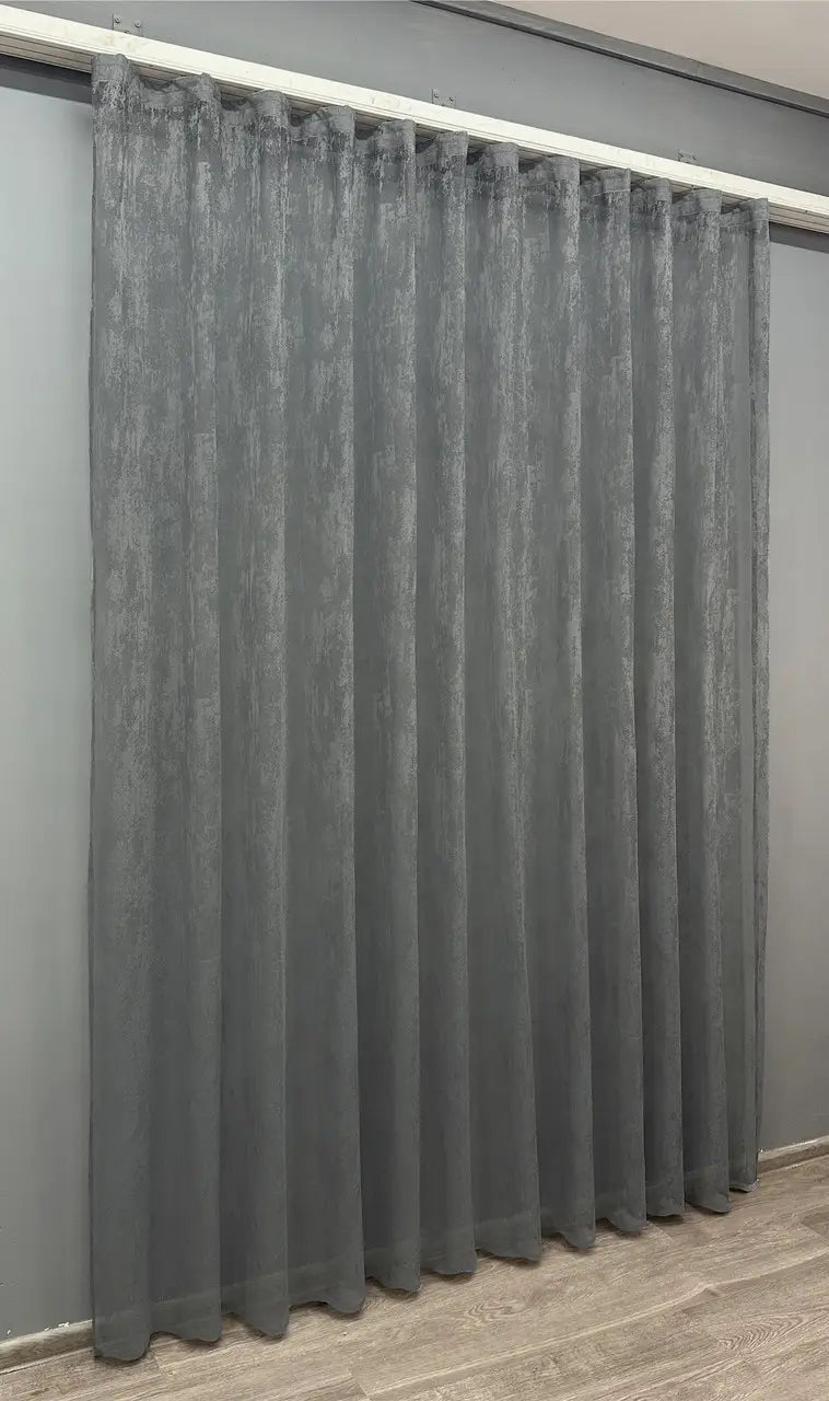 Graphite curtain from the Marble Collection – perfect for contrast interiors