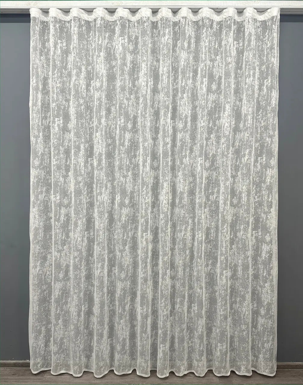 Light cream curtain – airy jacquard fabric for soft interiors