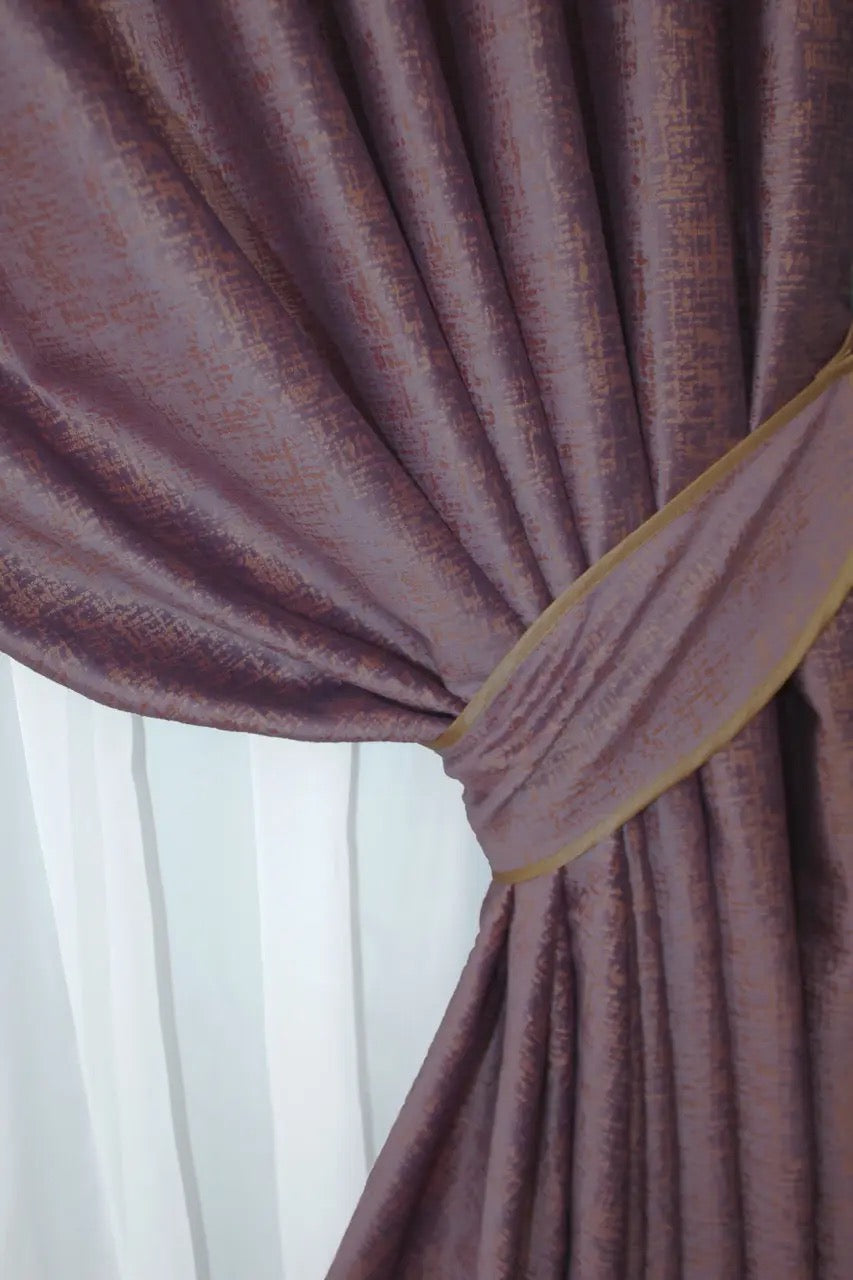 Luxurious Dusky Purple Velvet Curtains – Set of 2 – Soft Premium Fabric Drapes for Living Rooms & Bedrooms
These dusky purple velvet curtains offer a luxurious touch with their soft, velvety texture and subtle purple hue. Perfect for modern or vintage-inspired interiors, they provide the right balance of privacy and elegance.
