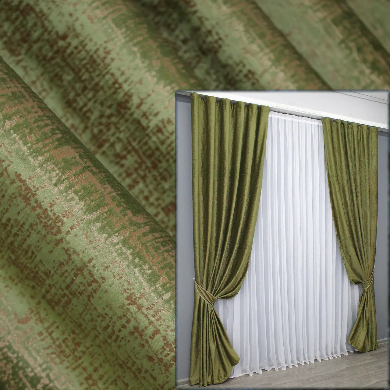 Luxurious Olive Velvet Curtains – Set of 2 – Soft Premium Fabric Drapes for Living Rooms & Bedrooms
Enhance your home with the timeless elegance of our olive velvet curtains. Made from high-quality velvet fabric, these curtains provide a rich and smooth texture, adding sophistication to any room. Perfect for modern and traditional styles, they provide an inviting atmosphere in bedrooms, living rooms, and dining rooms.