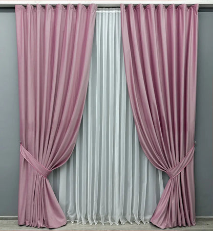 Luxurious Pink Velvet Curtains – Set of 2 – Soft Drapes for Bedroom & Living Room
Add a sophisticated touch to your living space with these soft, premium pink velvet curtains. Offering 90% light-blocking functionality, they help create a peaceful, stylish environment in any room.