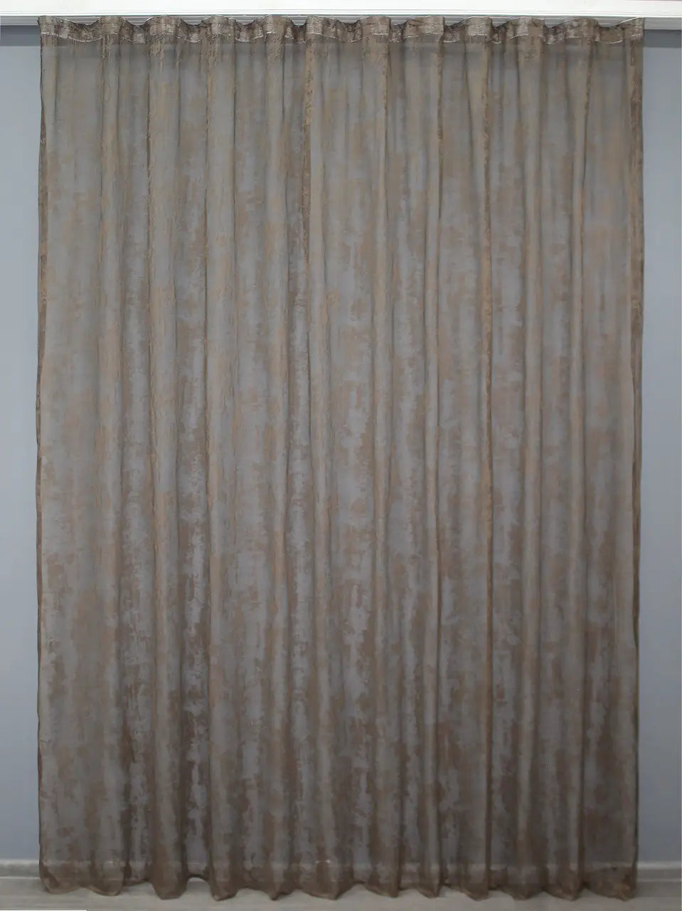Natural brown curtain – perfect for cozy, calming spaces