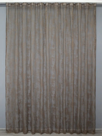 Natural brown curtain – perfect for cozy, calming spaces