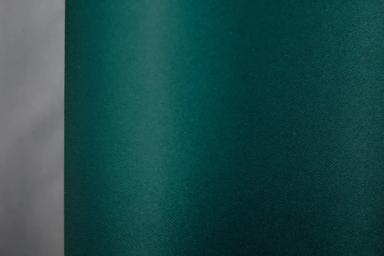 Premium emerald and grey combined blackout curtains with a soft drape and luxurious feel for any room.
