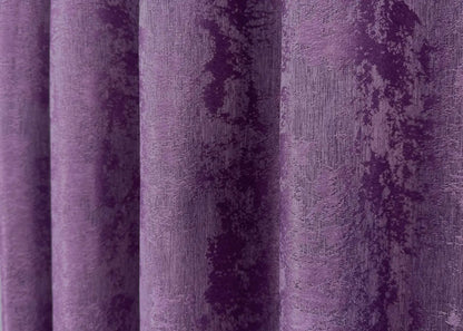 Premium deep amethyst jacquard curtain set – stylish, durable, and perfect for enhancing a refined living environment.
