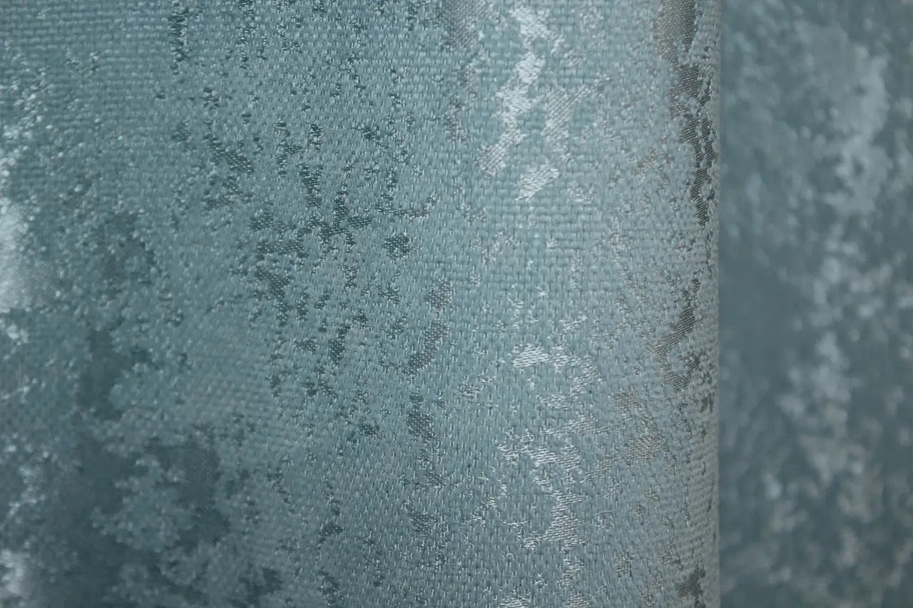 High-end sky blue linen curtains with a timeless design, bringing elegance and calm to any home.
